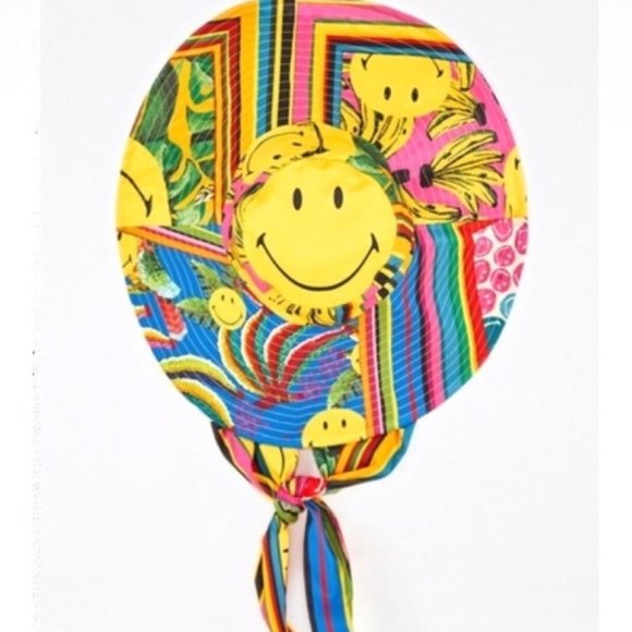 FARM Rio Mixed Scarves Smiley Hat Statement Piece Fun Maximalist Dopamine Farm Rio x Smiley Collection 2025 | Smiley® Originals main image 3